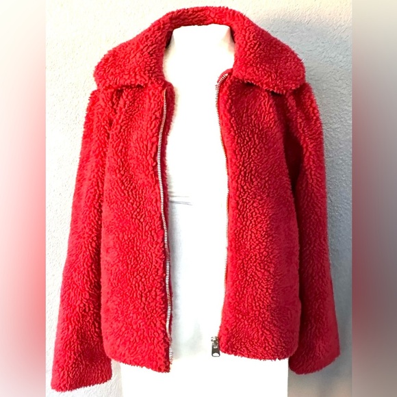 BDG Urban Outfitters Sherpa Long Sleeve Sweater Size M - Picture 5 of 9